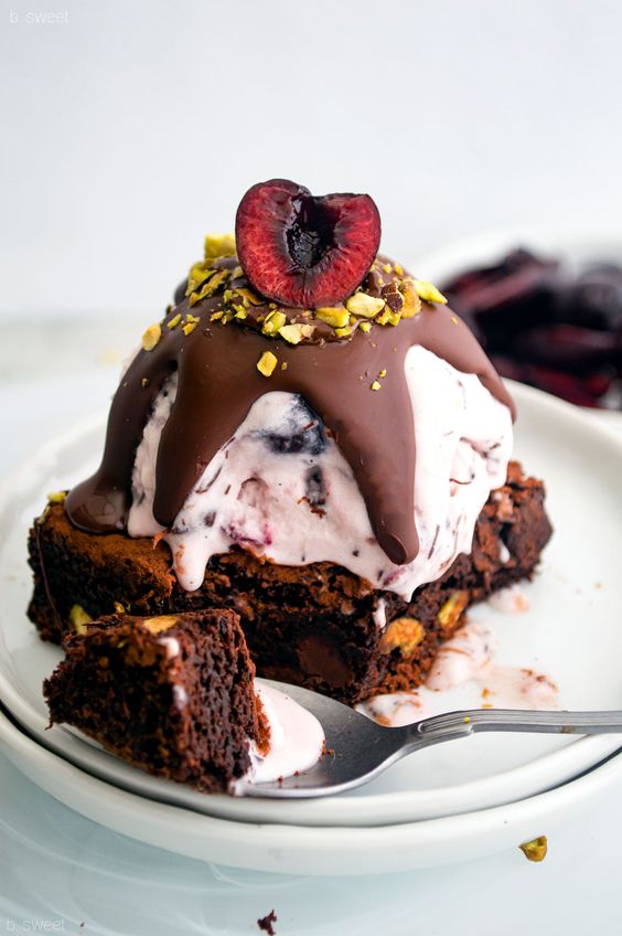 Drunken Cherry Dark Ice Cream